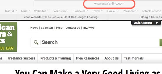 Example of &ldquo;Url&rdquo;