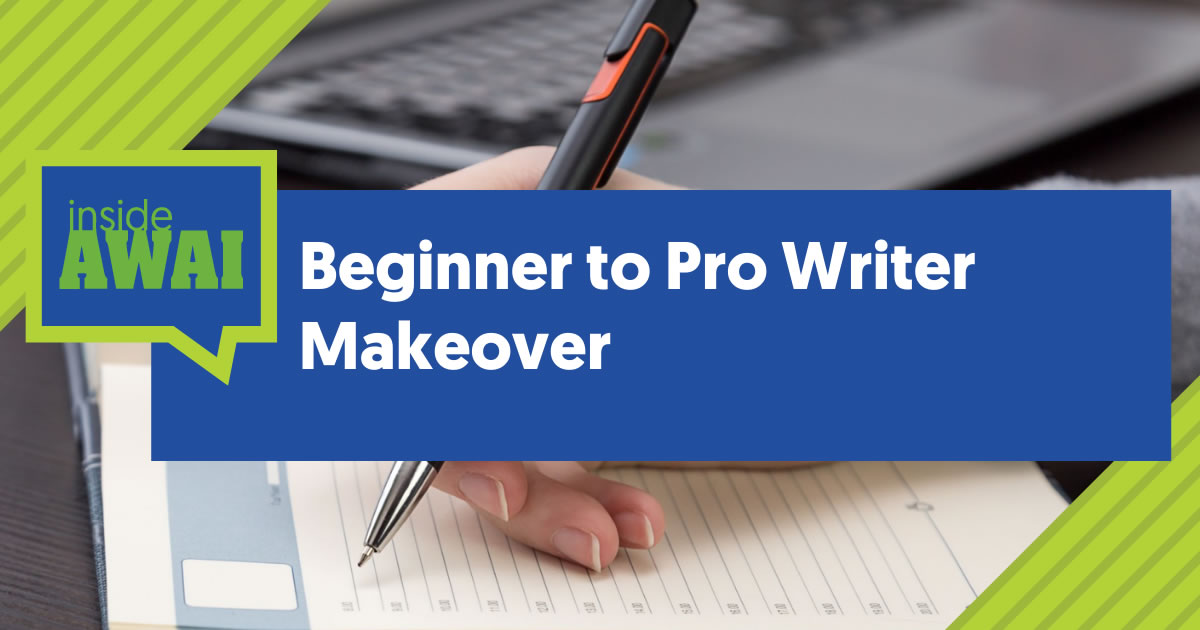 photo of a woman's hand writing in a notebook on a desk with a laptop nearby