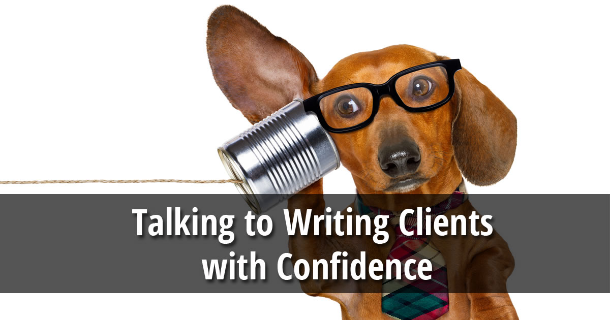 Dog wearing necktie and eyeglasses listening to tin can telephone