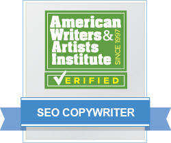 AWAI Verified&trade; SEO Copywriter Badge